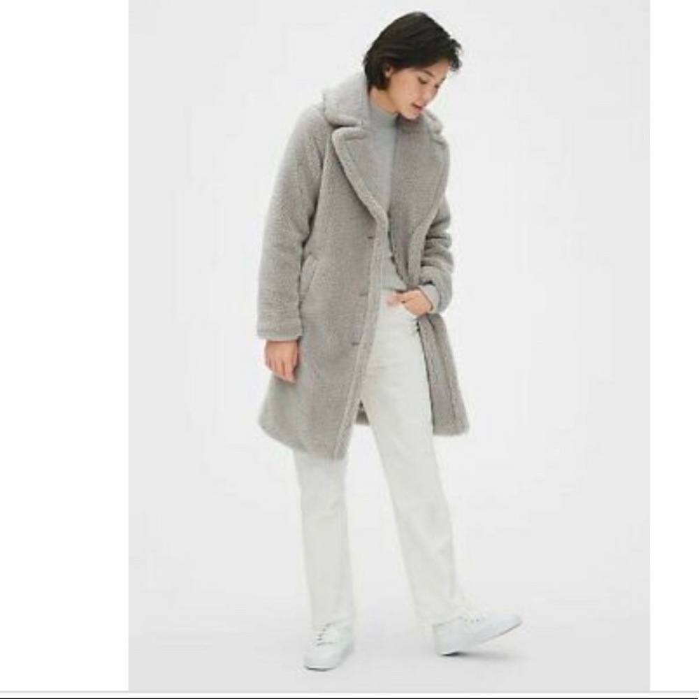 GAP Full length Teddy Coat
